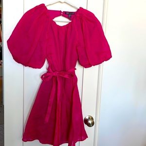 Banana Republic puff sleeve dress